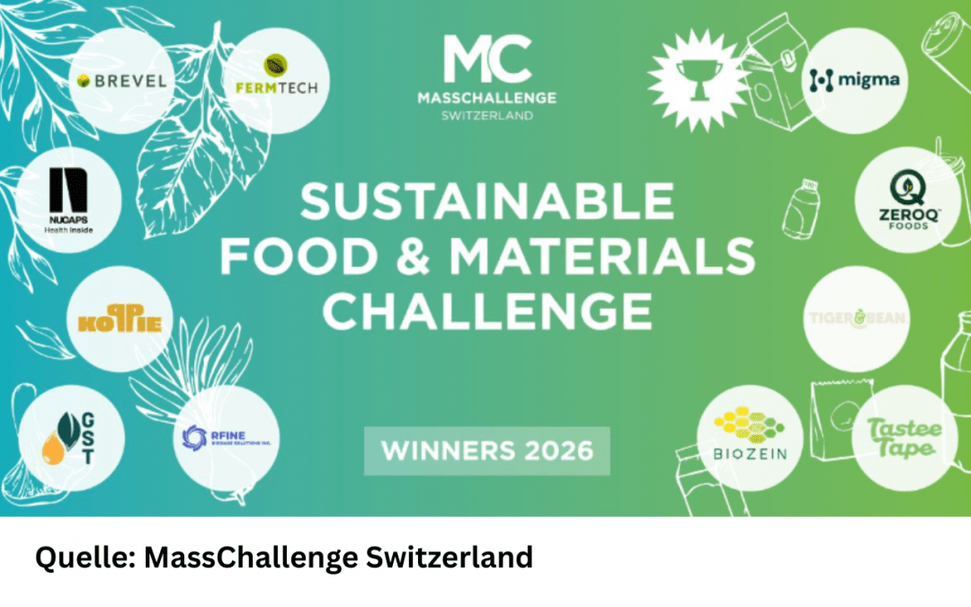 GST Named Finalist in the MassChallenge Sustainable Food & Materials Challenge 2026