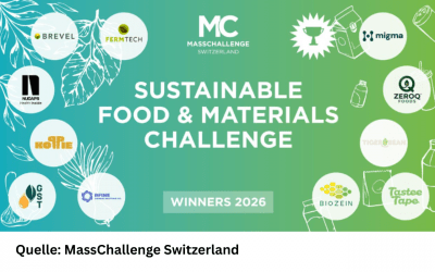 GST als Finalist der MassChallenge Sustainable Food & Materials Challenge 2026 ausgezeichnet